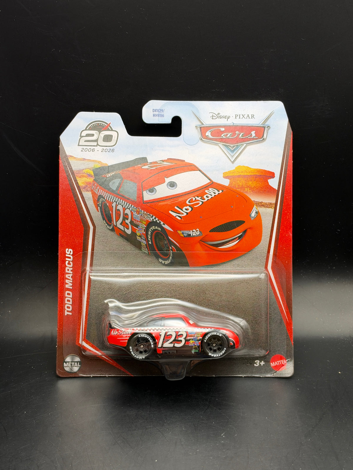 DISNEY PIXAR CARS 20th ANNIVERSARY - TODD MARCUS - DIECAST
