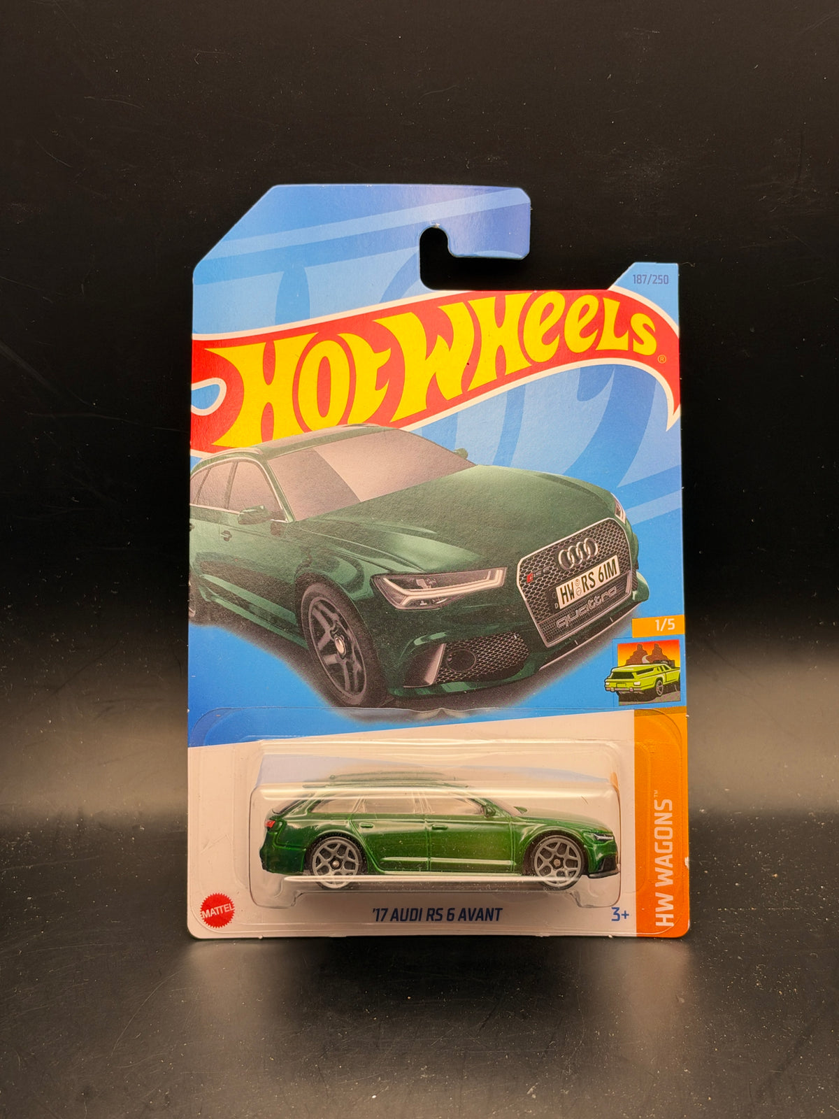 HOT WHEELS - 17 AUDI RS 6 AVANT (2023) - HW WAGONS 1/5