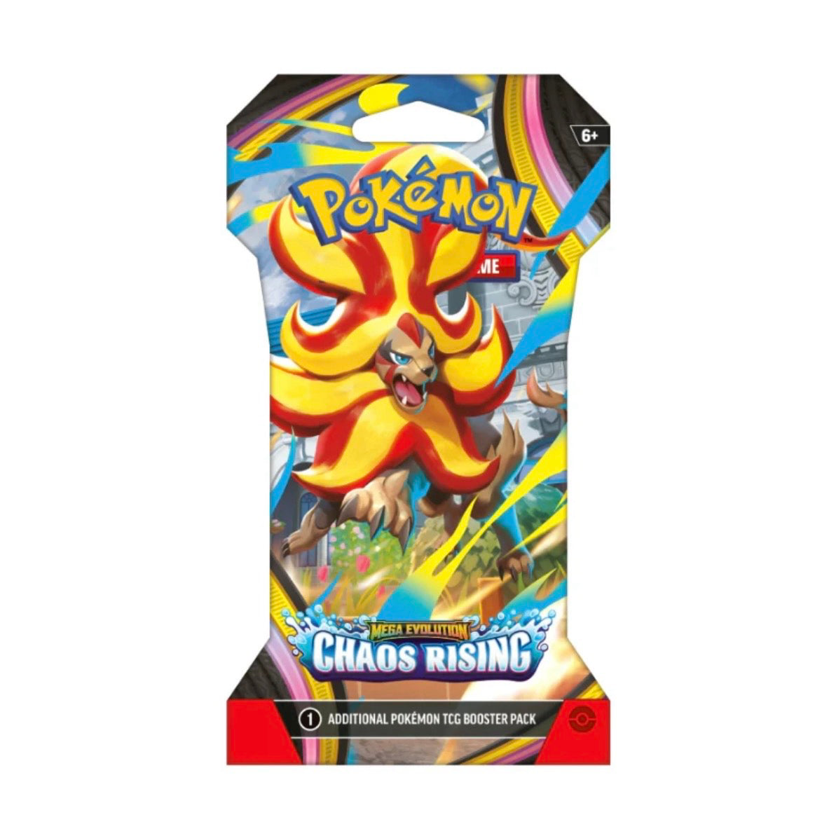 POKEMON TCG - MEGA EVOLUTIONS - CHAOS RISING - SLEEVED BOOSTER PACKS - ASSORTED
