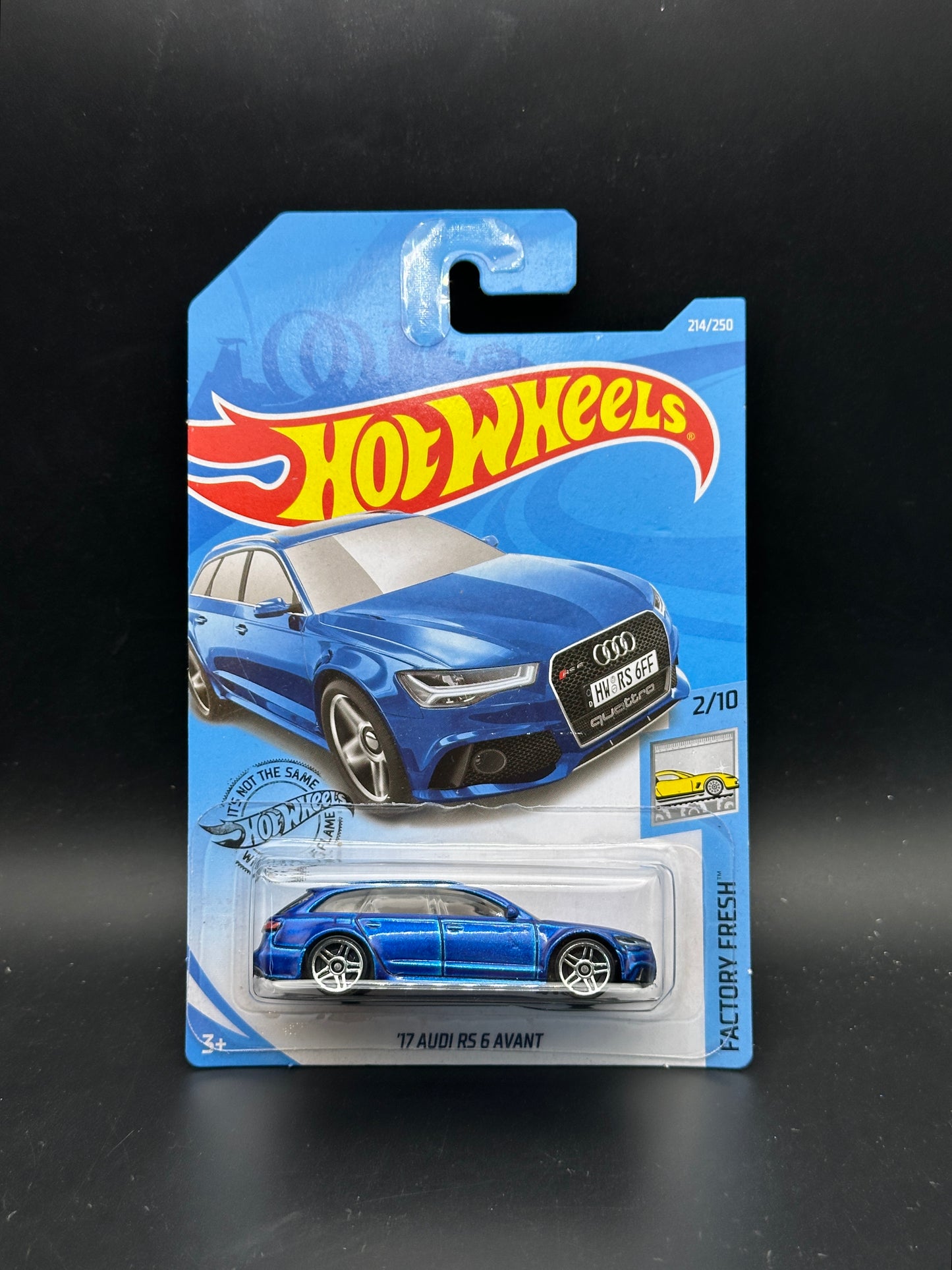 HOT WHEELS - 17 AUDI RS 6 AVANT (2019) - HW FACTORY FRESH 2/10