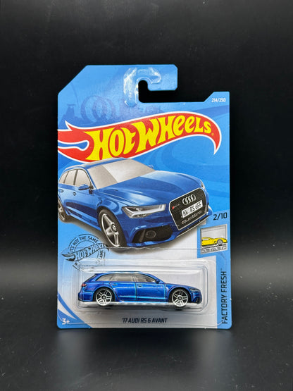 HOT WHEELS - 17 AUDI RS 6 AVANT (2019) - HW FACTORY FRESH 2/10