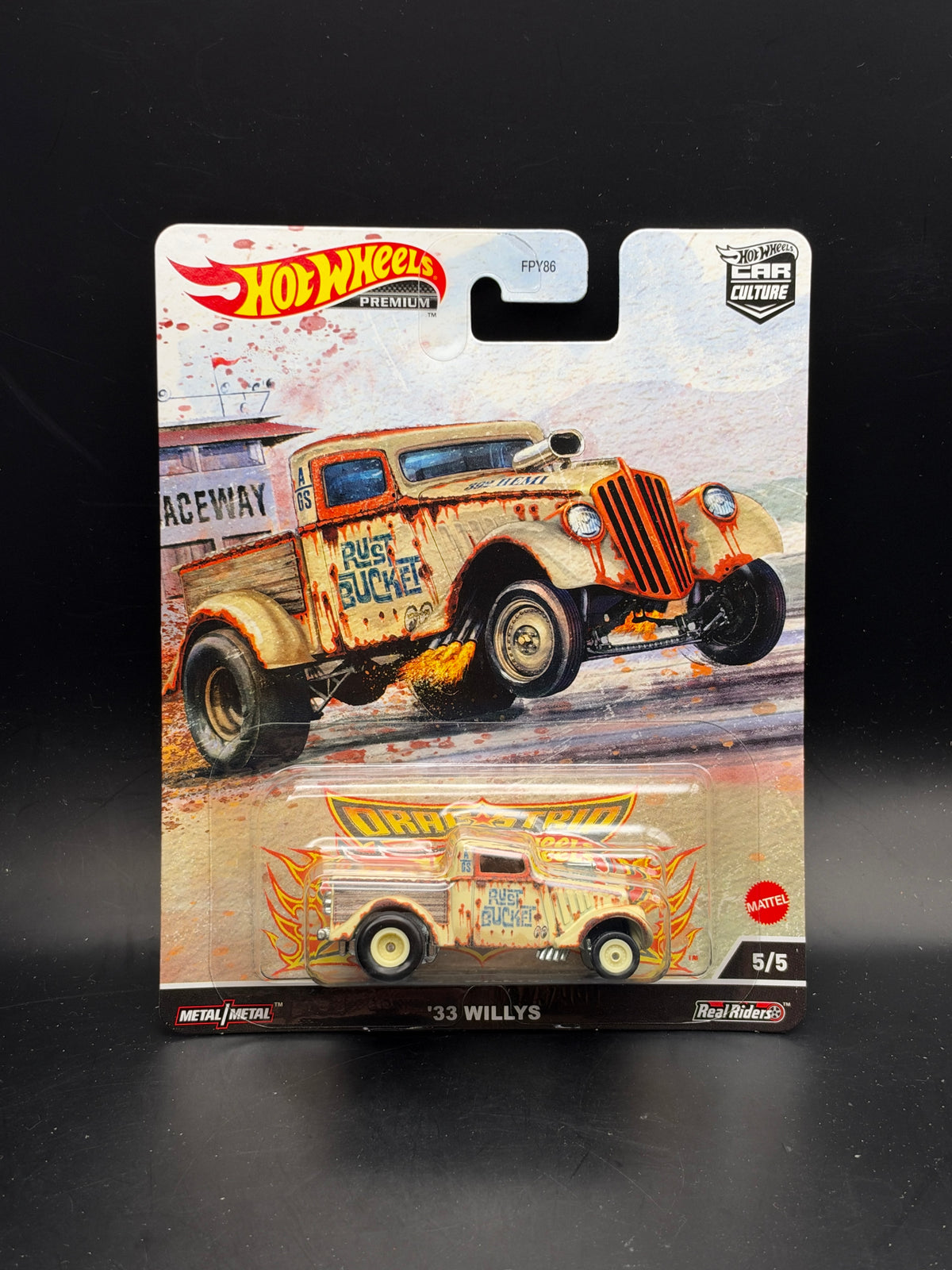 HOT WHEELS - 33 WILLYS (2022) - CAR CULTURE: DRAGSTRIP DEMONS 5/5