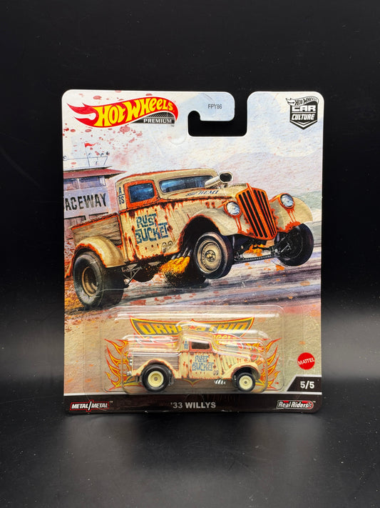 HOT WHEELS - 33 WILLYS (2022) - CAR CULTURE: DRAGSTRIP DEMONS 5/5