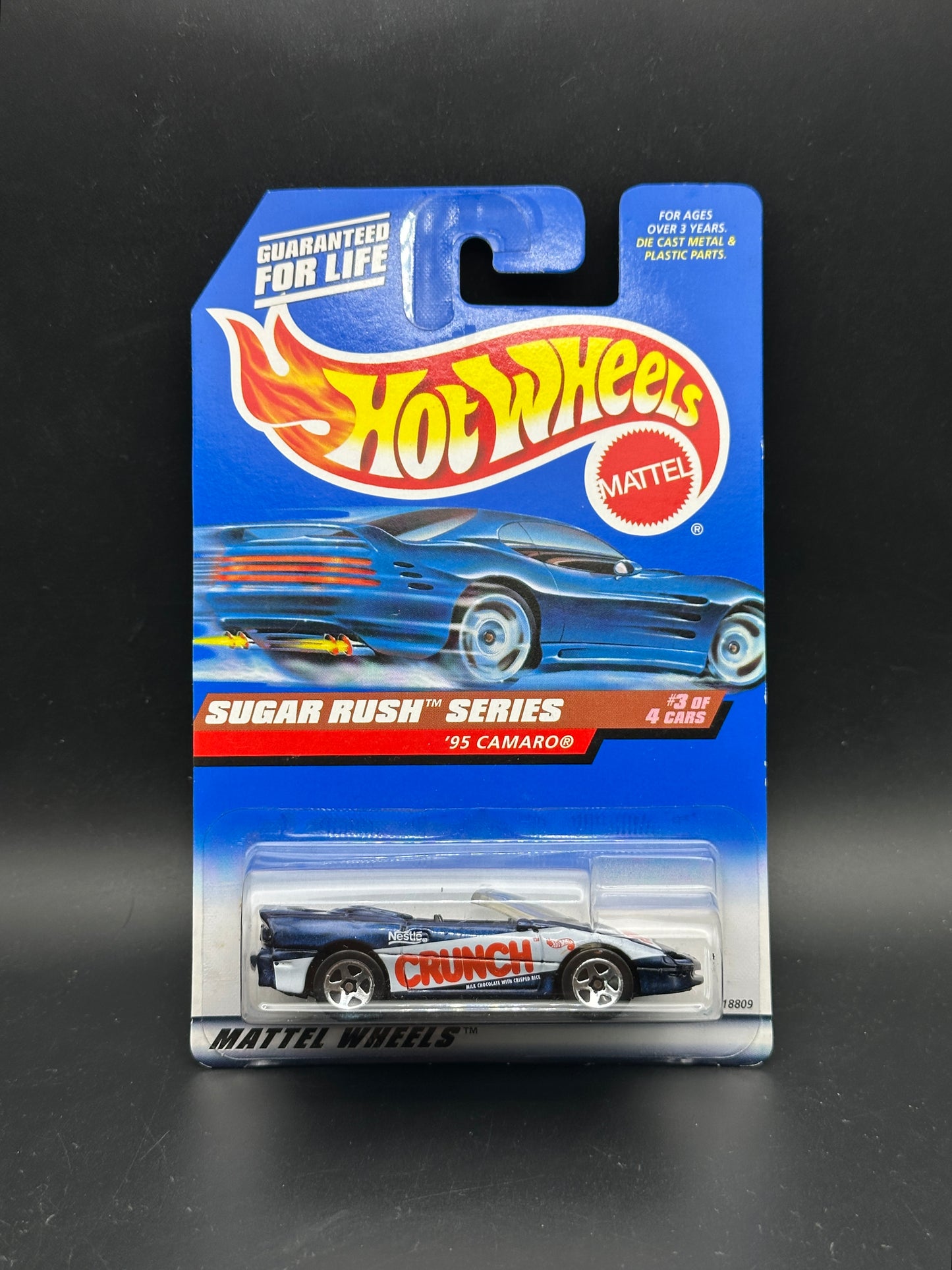 HOT WHEELS - 95 CAMARO (1998) - HW SUGAR RUSH SERIES 3/4