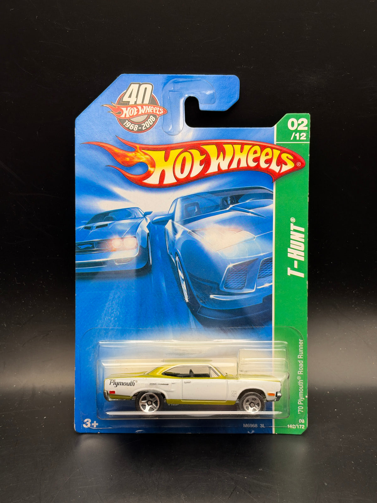 HOT WHEELS - 70 PLYMOUTH ROAD RUNNER (2008) - HW T-HUNT 2/12
