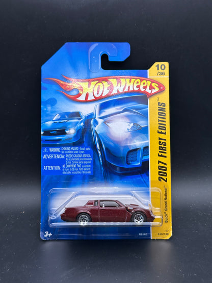HOT WHEELS - BUICK GRAND NATIONAL (2007) - HW 2007 FIRST EDITIONS 10/36