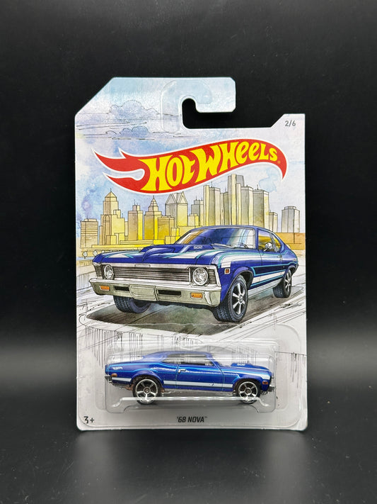 HOT WHEELS - 68 NOVA (2018) - DETROIT MUSCLE SERIES 2/6