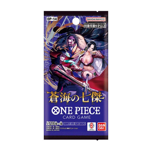 ONE PIECE TCG - THE AZURE SEA’S SEVEN - OP 14 - JAPANESE BOOSTER PACK