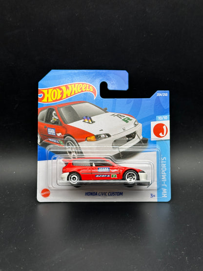 HOT WHEELS - HONDA CIVIC CUSTOM (2022) - HW J IMPORTS 10/10