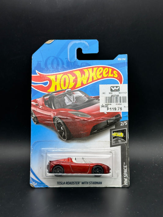 HOT WHEELS - TESLA ROADSTER WITH STARMAN (2019) - HW SPACE 2/5