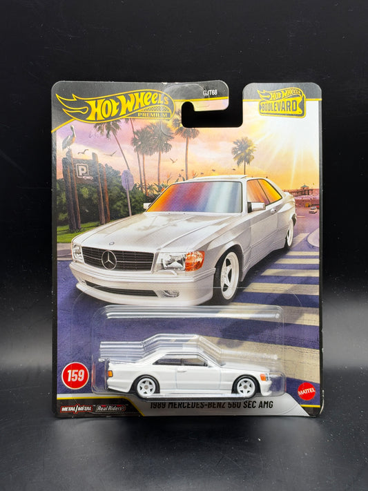 IMPORT - HOT WHEELS - 1989 MERCEDES BENZ 560 SEC AMG (2026) - HW BOULEVARD #159