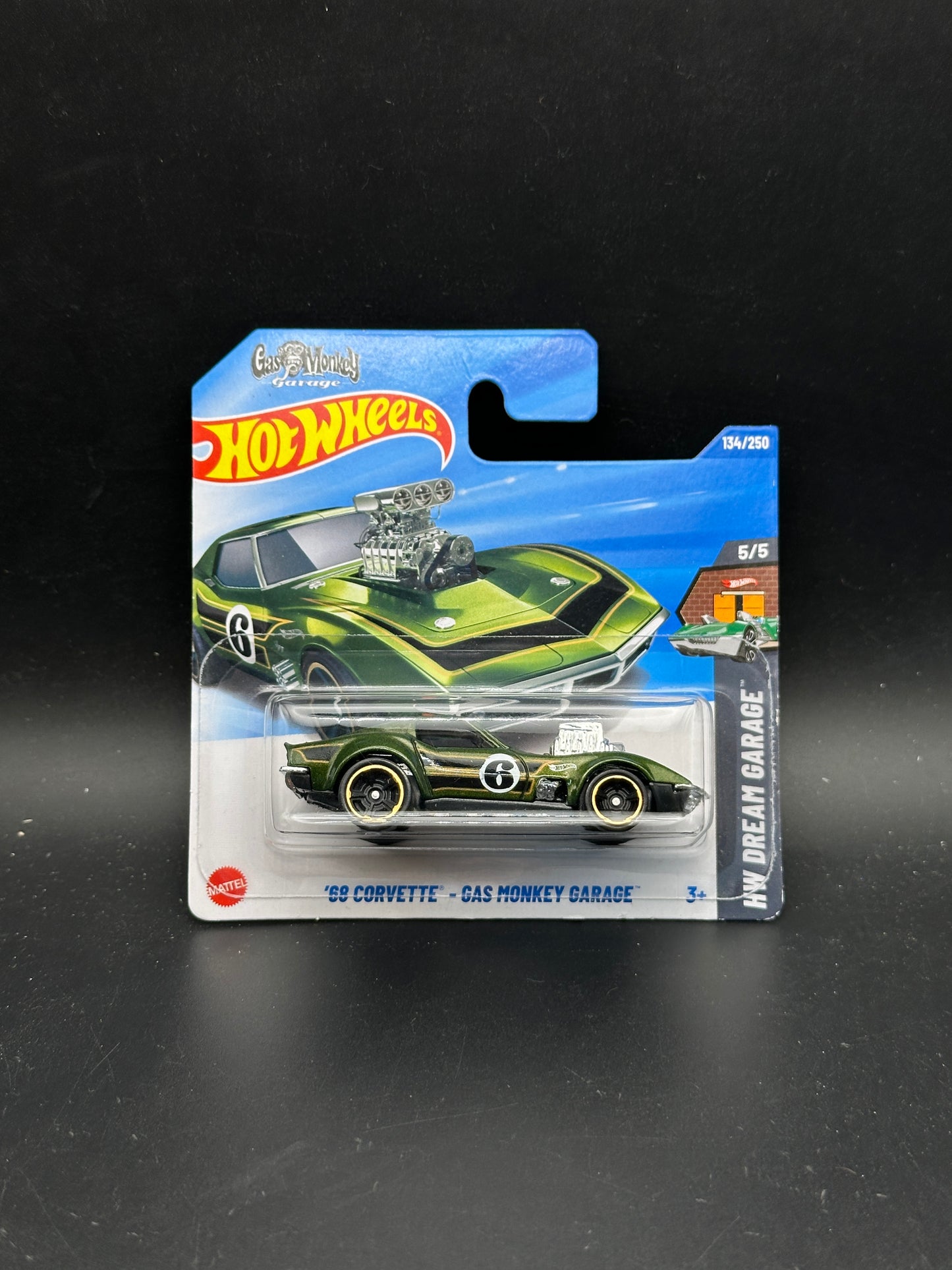 HOT WHEELS - 68 CORVETTE GAS MONKEY GARAGE (2025) - HW DREAM GARAGE 5/5