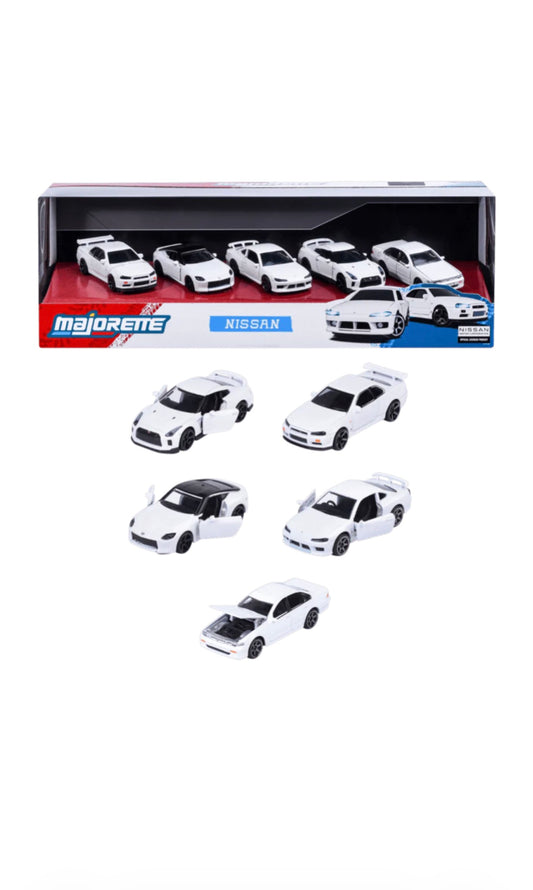 MAJORETTE - NISSAN NISMO - 5 PACK SET
