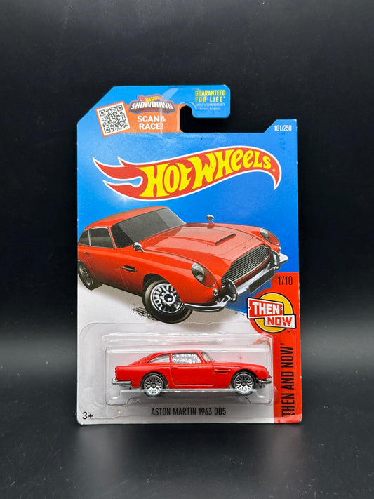 HOT WHEELS - ASTON MARTIN 1963 DB5 (2016) - HW THEN AND NOW 1/10