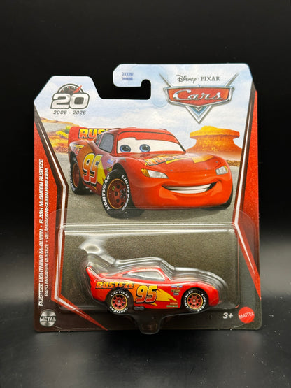 DISNEY PIXAR CARS 20th ANNIVERSARY - RUSTEZE LIGHTNING MCQUEEN - DIECAST