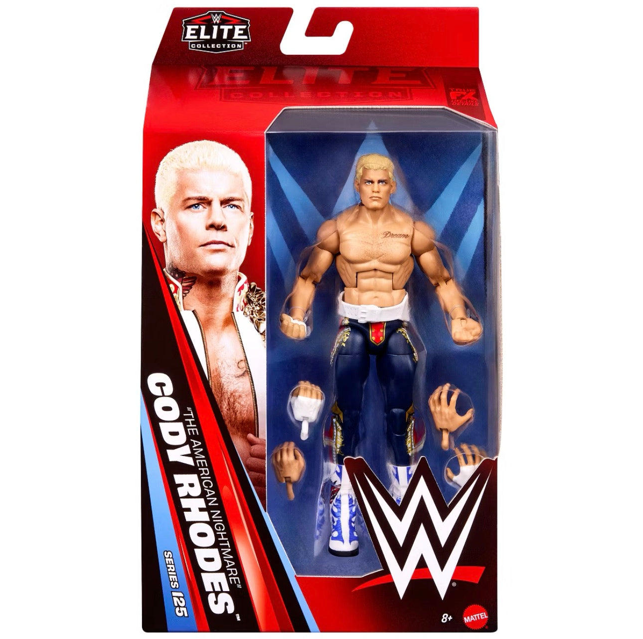 WWE ELITE COLLECTION - CODY RHODES - SERIES 125 - ACTION FIGURE