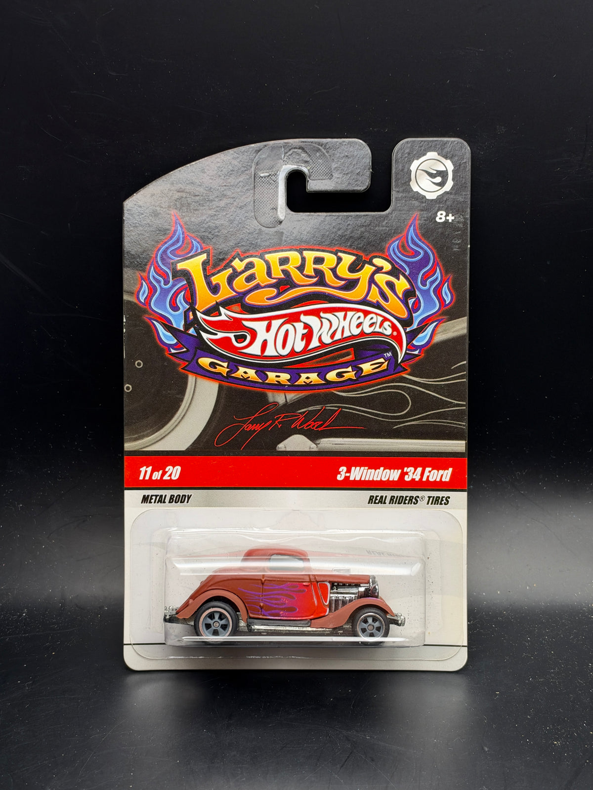 HOT WHEELS - 3 WINDOW 34 FORD (2009) - LARRY’S GARAGE 11/20