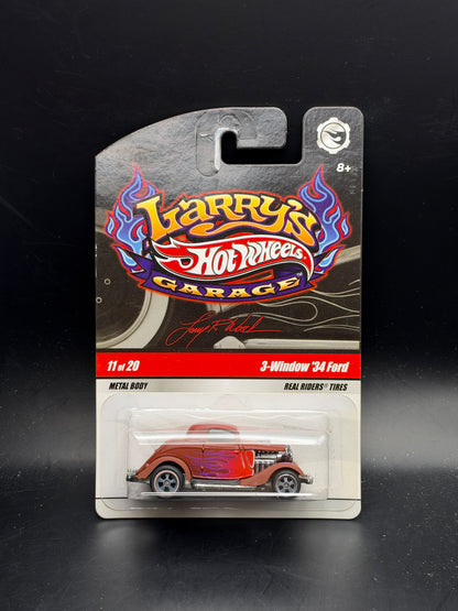 HOT WHEELS - 3 WINDOW 34 FORD (2009) - LARRY’S GARAGE 11/20