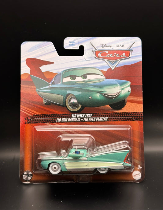 DISNEY PIXAR CARS - FLO WITH TRAY - CARS - DIECAST