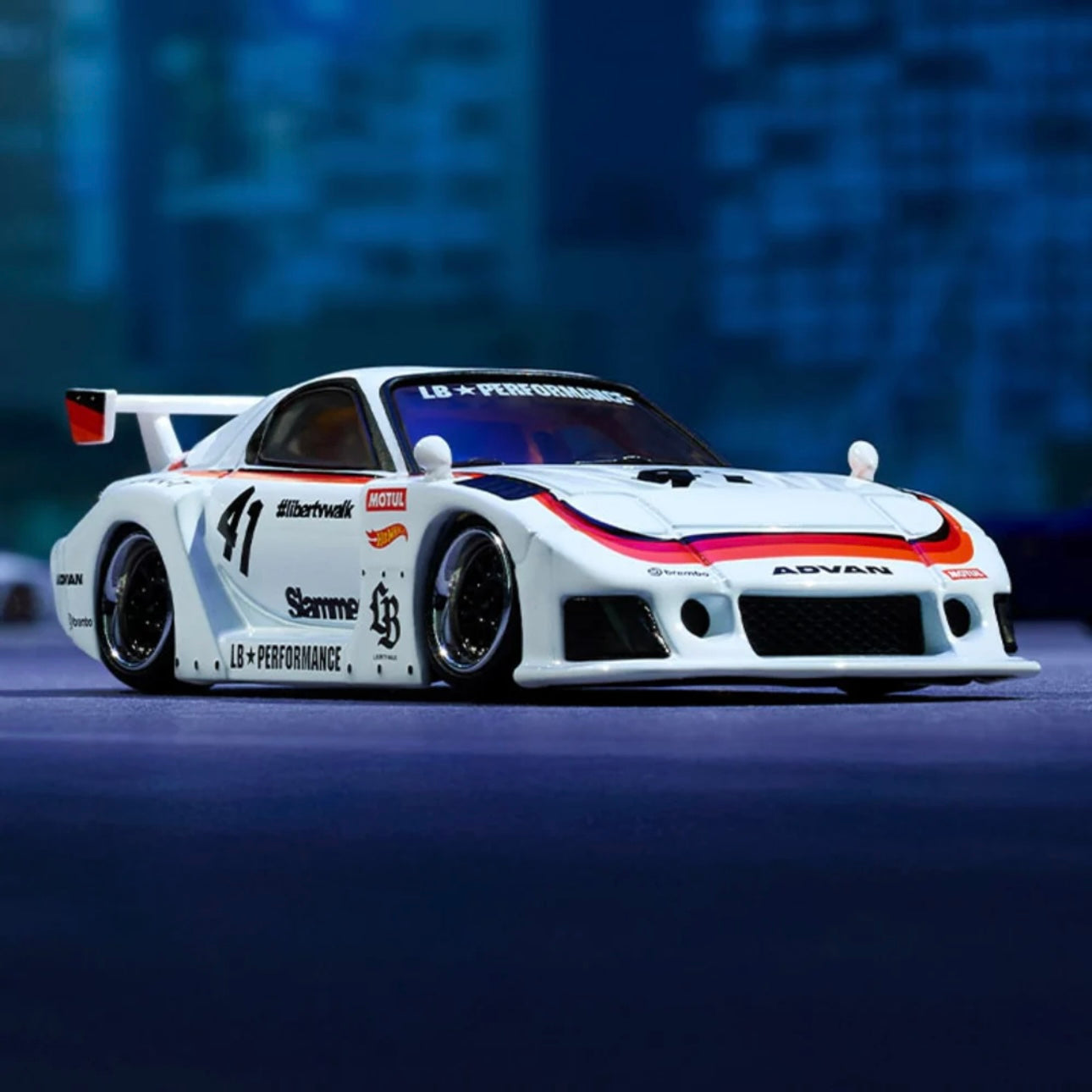 HOT WHEELS - MAZDA RX7 LIBERTY WALK (2026) - ELITE 64