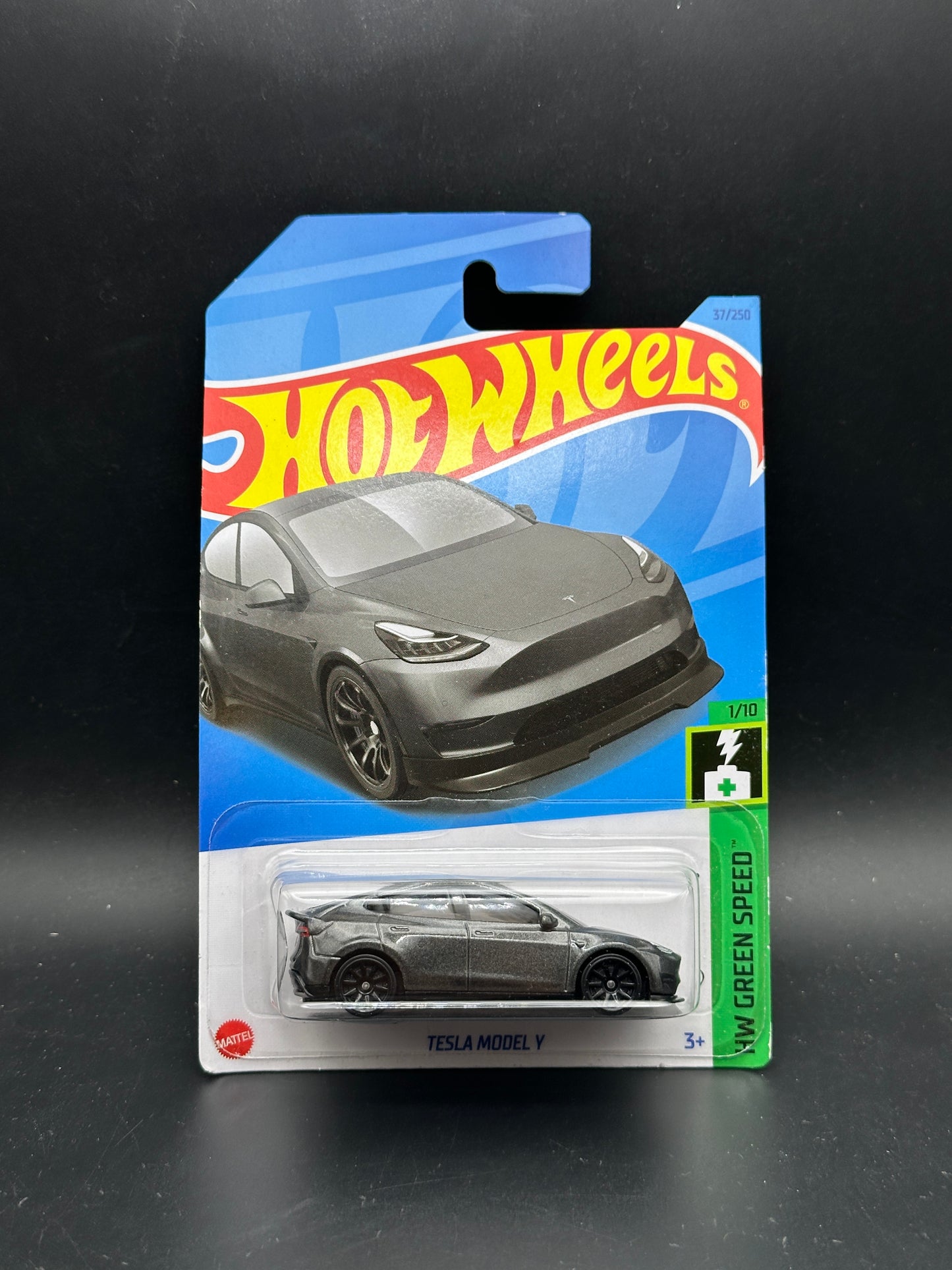 HOT WHEELS - TESLA MODEL Y (2023) - HW GREEN SPEED 1/10