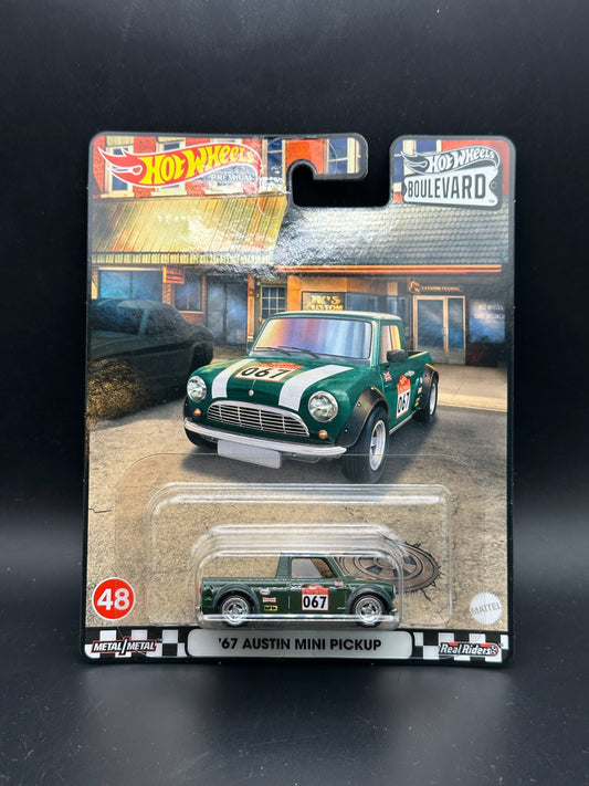HOT WHEELS - 67 AUSTIN MINI PICKUP (2022) - HW BOULEVARD #48