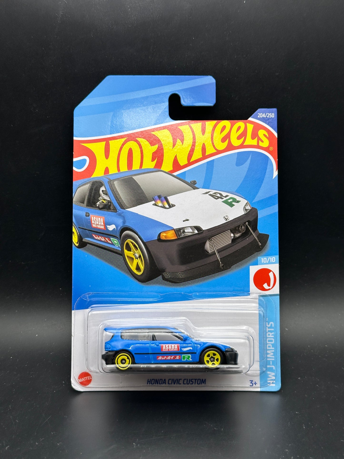 HOT WHEELS - HONDA CIVIC CUSTOM (2022) - HW J IMPORTS 10/10