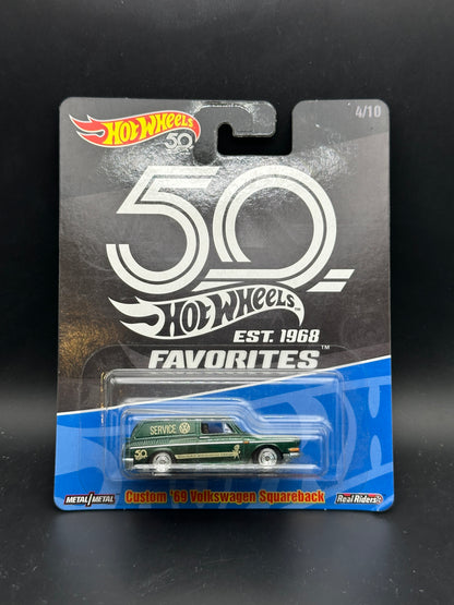 HOT WHEELS - CUSTOM 69 VOLKSWAGEN SQUAREBACK (2018) - HW 50th ANNIVERSARY FAVORITES 4/10