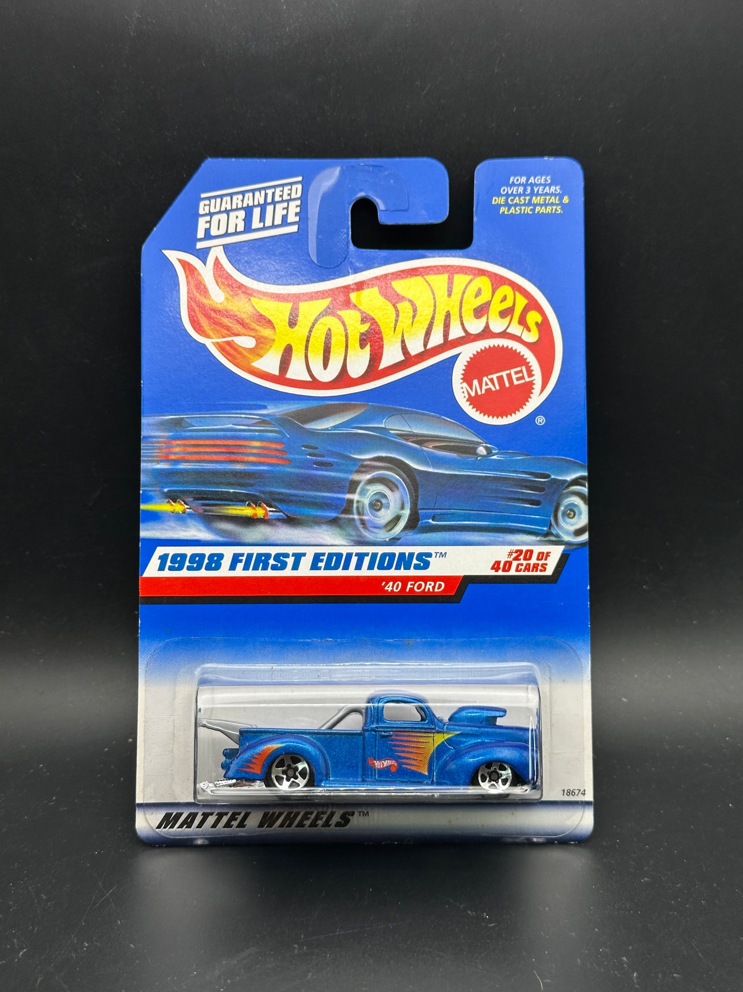 HOT WHEELS - 40 FORD (1998) - HW 1998 FIRST EDITIONS 20/40
