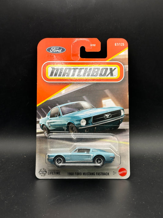 MATCHBOX - 1968 FORD MUSTANG FASTBACK- 67/125 - DIECAST