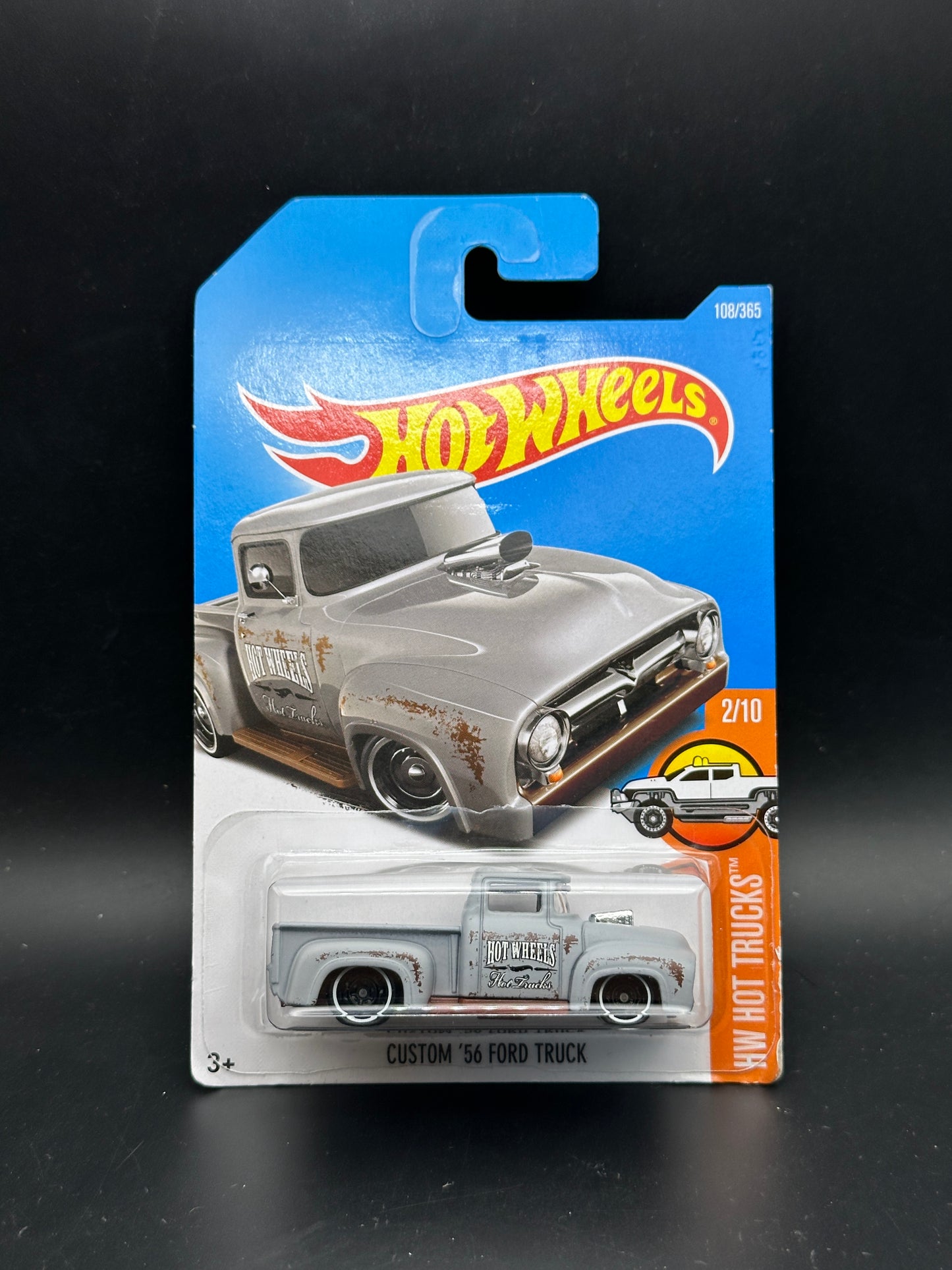 HOT WHEELS - CUSTOM 56 FORD TRUCK (2017) - HW HOT TRUCKS 2/10