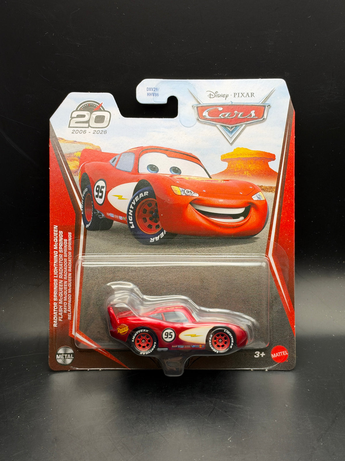 DISNEY PIXAR CARS 20th ANNIVERSARY - RADIATOR SPRINGS LIGHTNING MCQUEEN - DIECAST