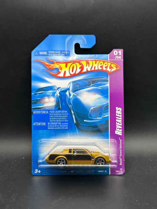 HOT WHEELS - BUICK GRAND NATIONAL (2008) - HW REVEALERS 1/4