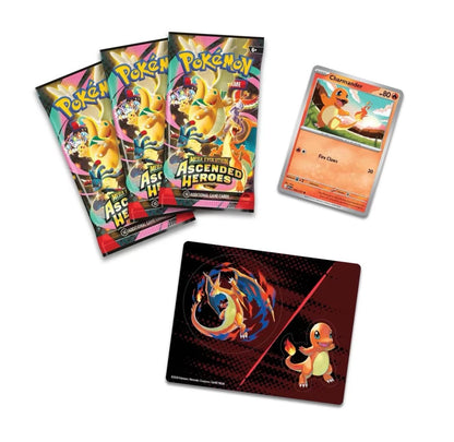POKEMON TCG - ASCENDED HEROES - CHARMANDER - TECH STICKER BLISTER