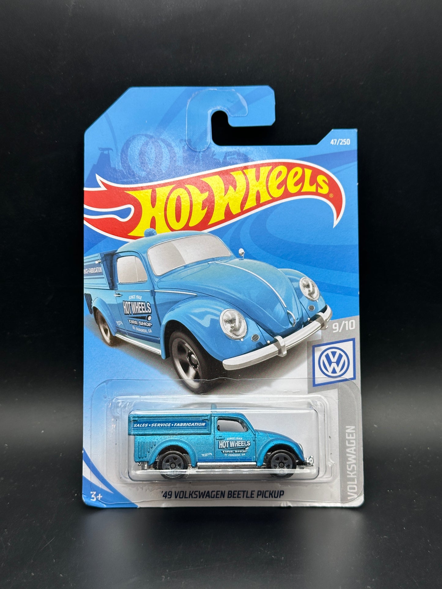 HOT WHEELS - 49 VOLKSWAGEN BEETLE PICKUP (2019) - HW VOLKSWAGEN 9/10