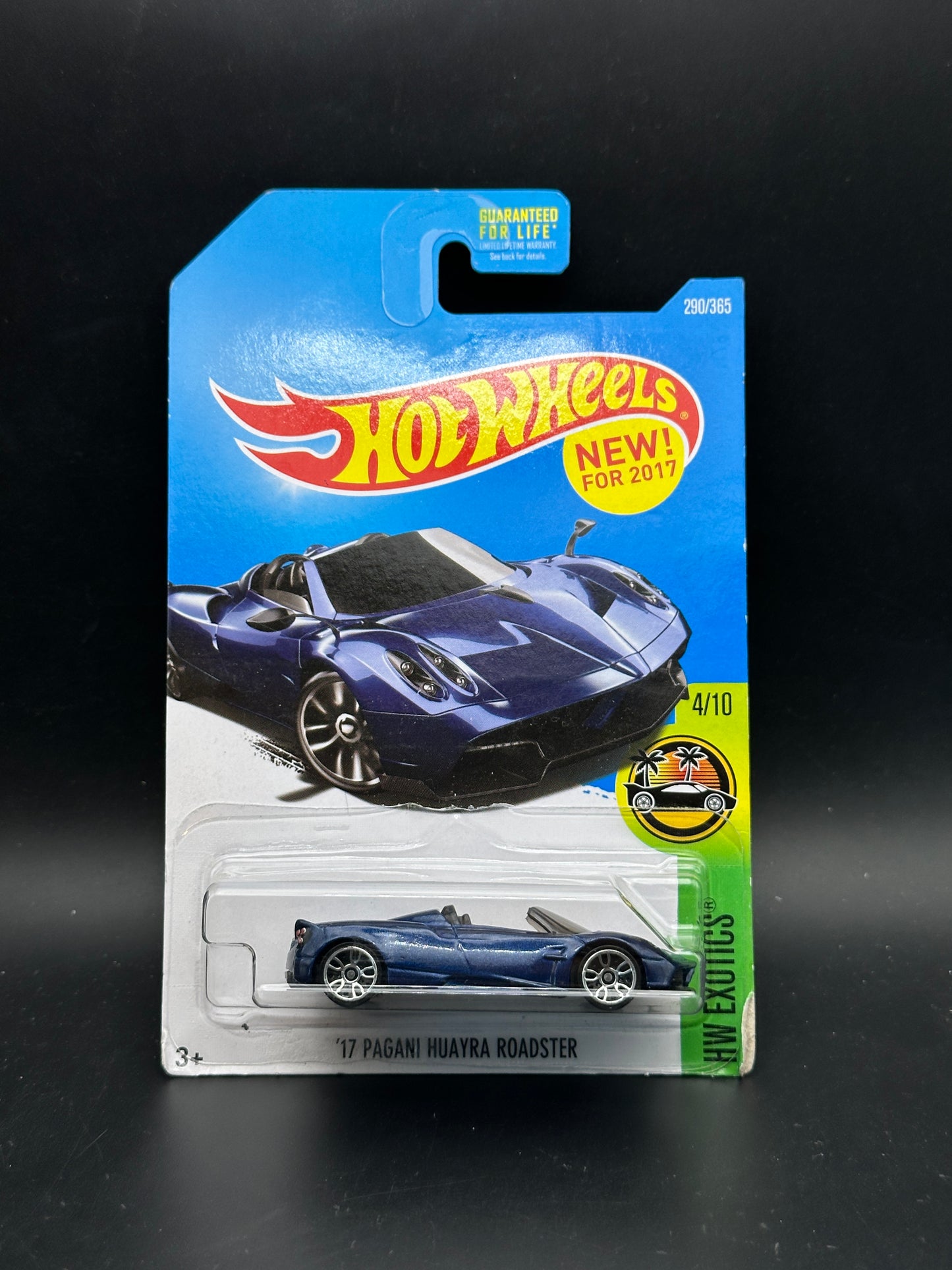HOT WHEELS - 17 PAGANI HUAYRA ROADSTER (2017) - HW EXOTICS 4/10