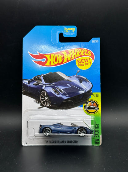 HOT WHEELS - 17 PAGANI HUAYRA ROADSTER (2017) - HW EXOTICS 4/10