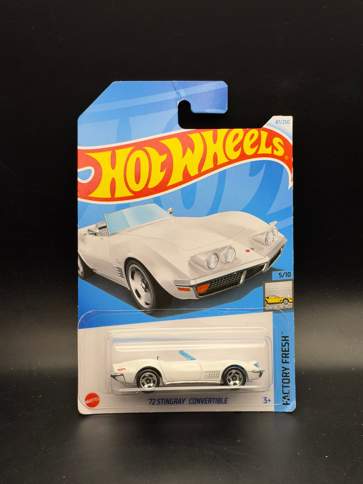 HOT WHEELS - 72 STINGRAY CONVERTIBLE (2024) - FACTORY FRESH 5/10