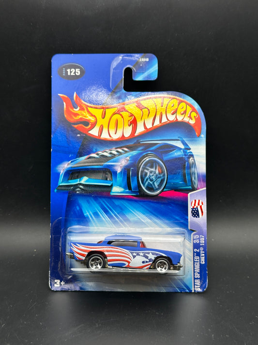 HOT WHEELS - 1957 CHEVY (2004) - HW STAR SPANGLED SERIES 3/5