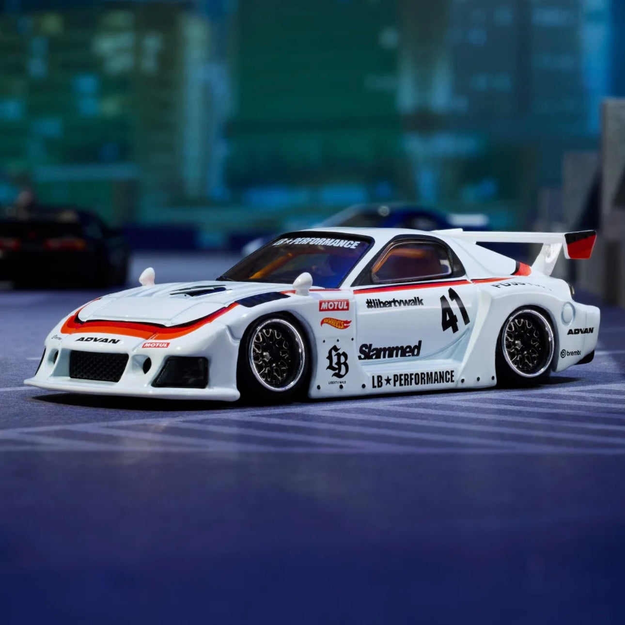 HOT WHEELS - MAZDA RX7 LIBERTY WALK (2026) - ELITE 64