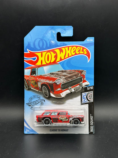 HOT WHEELS - CLASSIC 55 NOMAD (2019) - HW ROD SQUAD 5/10