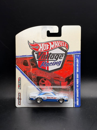 HOT WHEELS - SHIRLEY SHAHAN’S 68 DART “DRAG-ON-LADY” (2011) - VINTAGE RACING 7/30