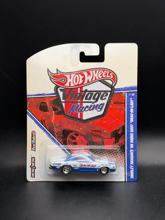 HOT WHEELS - SHIRLEY SHAHAN’S 68 DART “DRAG-ON-LADY” (2011) - VINTAGE RACING 7/30