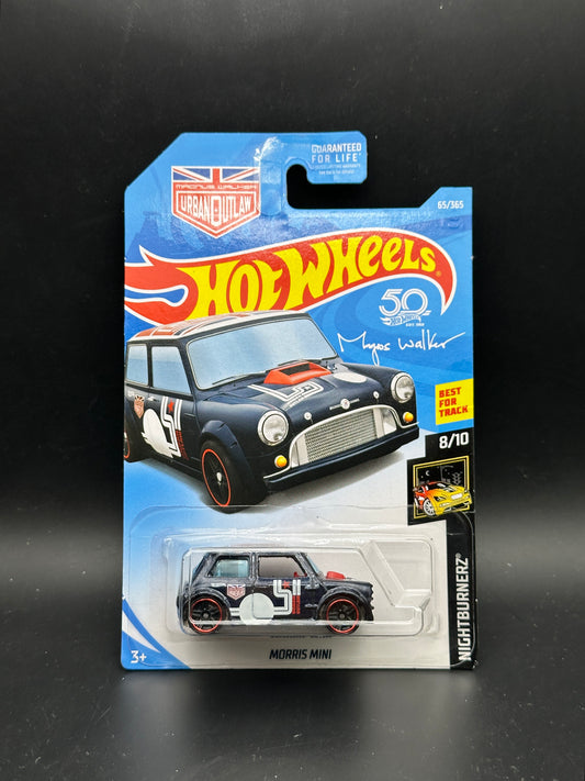 HOT WHEELS - MORRIS MINI (2018) - HW NIGHTBURNERZ 8/10