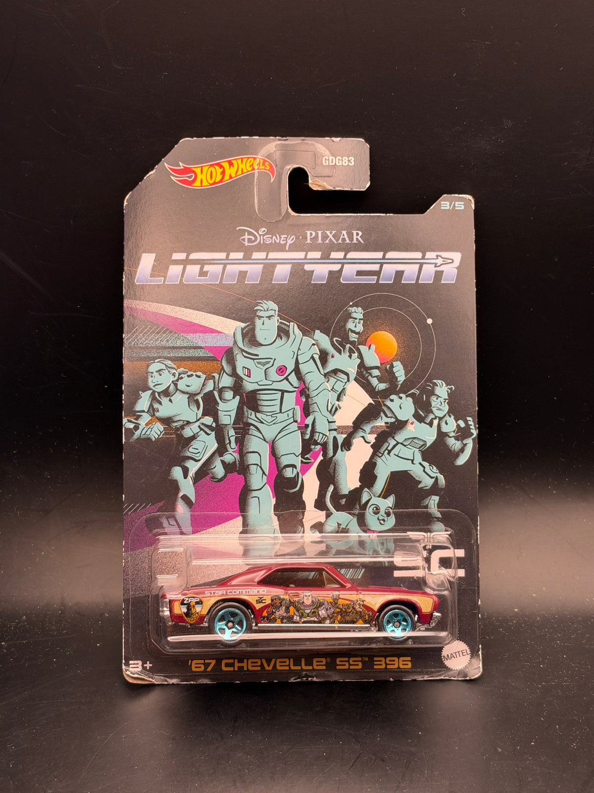 HOT WHEELS - 67 CHEVELLE SS 396 (2022) - LIGHTYEAR 3/5