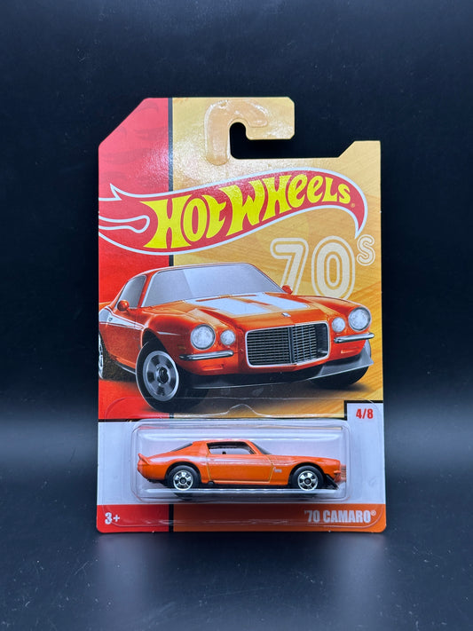 HOT WHEELS - 70 CAMARO (2019) - HW THROWBACK SERIES 2 4/8