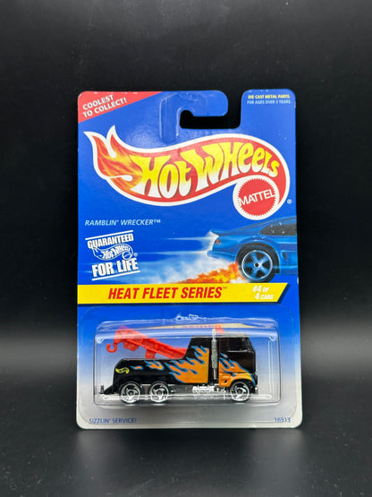 HOT WHEELS - RAMBLIN WRECKER (1997) - HW HEAT FLEET SERIES 4/4