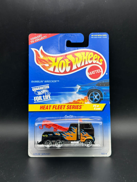 HOT WHEELS - RAMBLIN WRECKER (1997) - HW HEAT FLEET SERIES 4/4