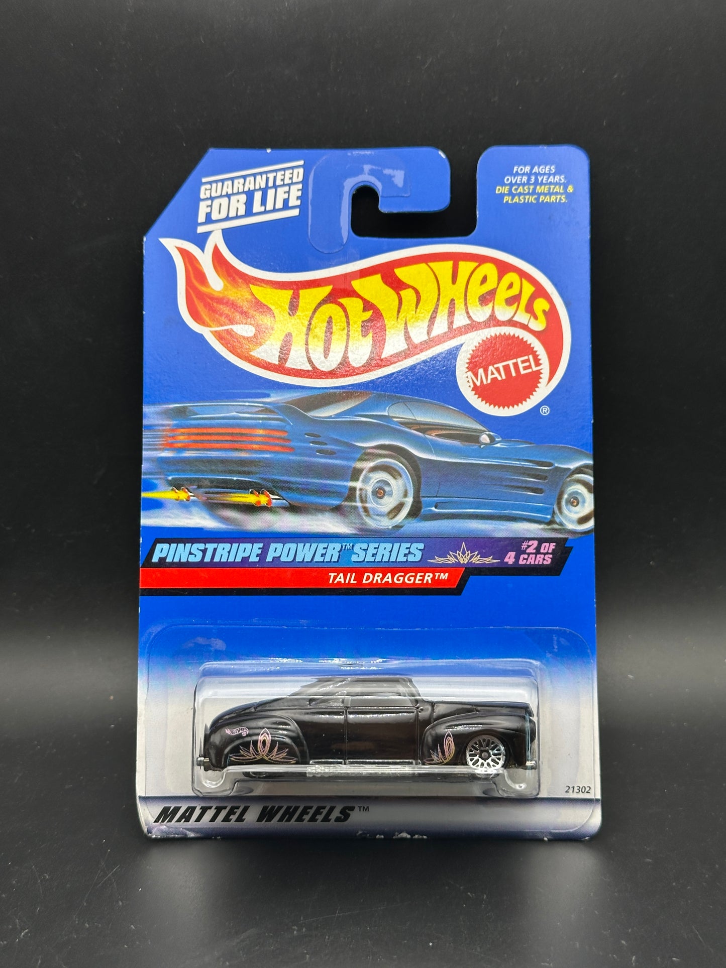 HOT WHEELS - TAIL DRAGGER (1999) - HW PINSTRIPE  POWER SERIES 2/4