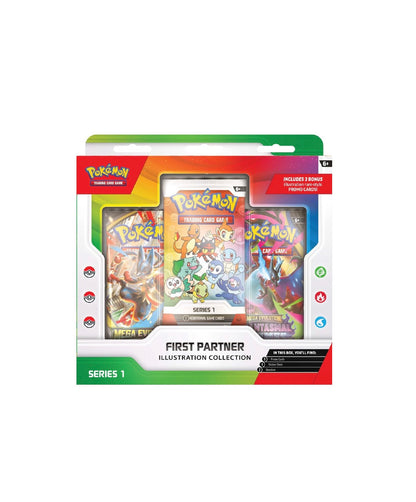 POKEMON TCG - FIRST PARTNER ILLUSTRATION COLLECTION - SERIES 1 BOX
